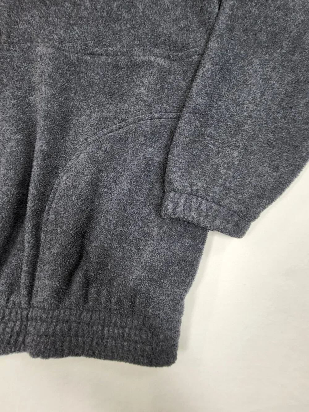 VTG Akwa USA Winston Drag Racing NHRA Fleece Quarter Zip Pullover Charcoal